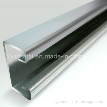 Construction Galvanized Shaped Steel Structure Profile Channel